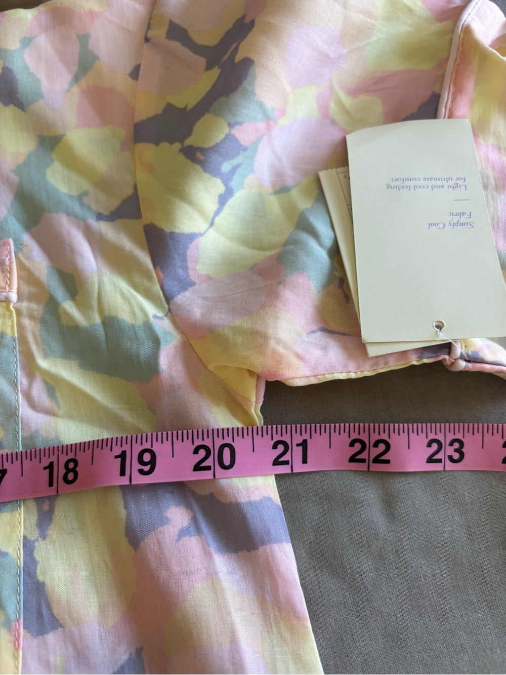 Stars Above Abstract Pink Lavender Pastel Pajama Set Lyocell Lounge Feminine S - Picture 7 of 13